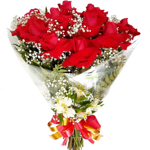 BUQUÊ DE ROSAS COLOMBIANAS 1 DUZIA