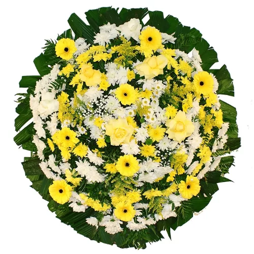 COROA DE FLORES TAMANHO P HOLANDA 2