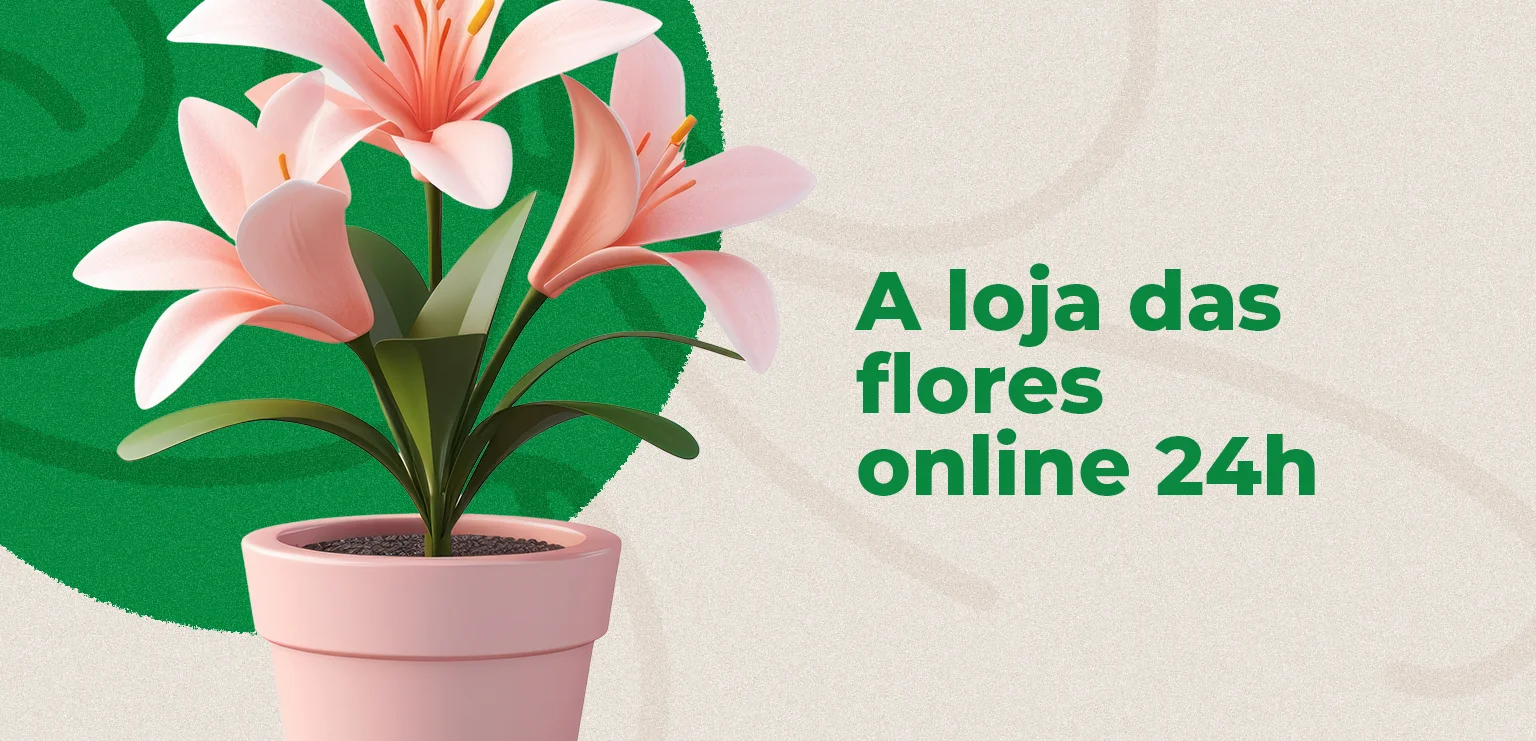 Mais de 200 flores e plantas em nossa loja