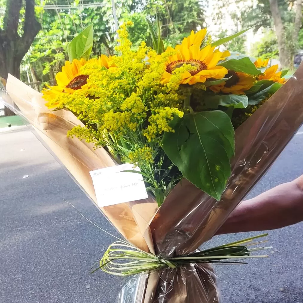 BUQUÊ DE GIRASSOL - Imagem 5