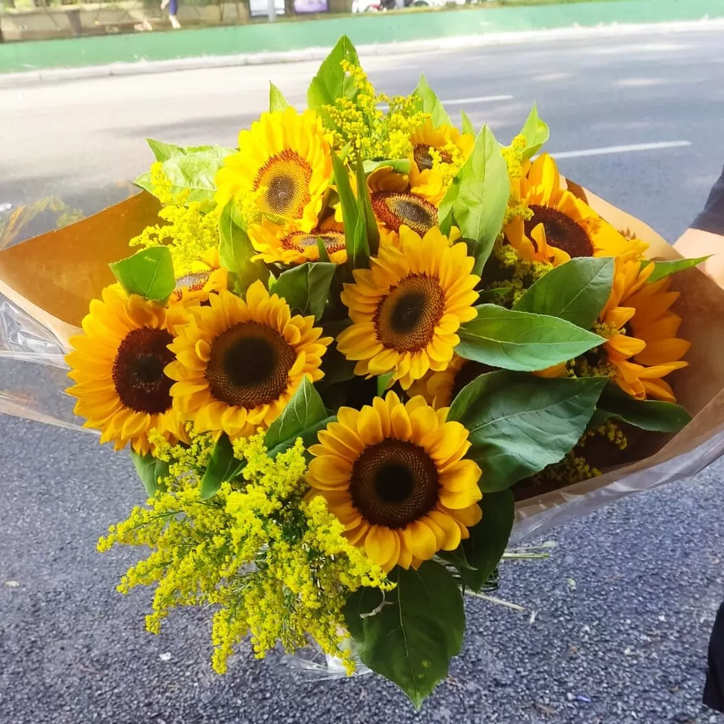 BUQUÊ DE GIRASSOL - Imagem 4