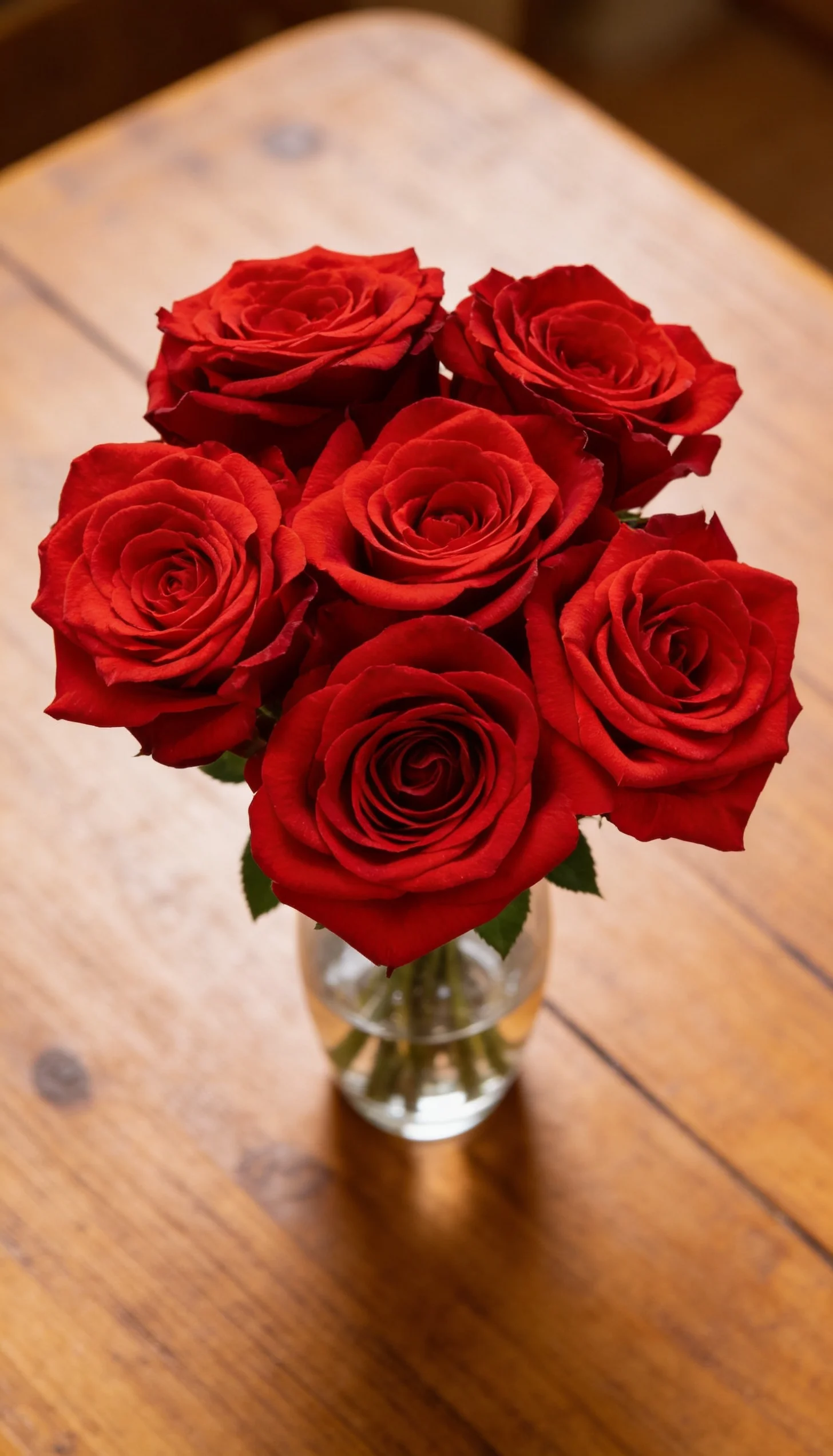 Arranjo De Rosas Colombianas 6 Rosas - Com Cilindro - Imagem 4
