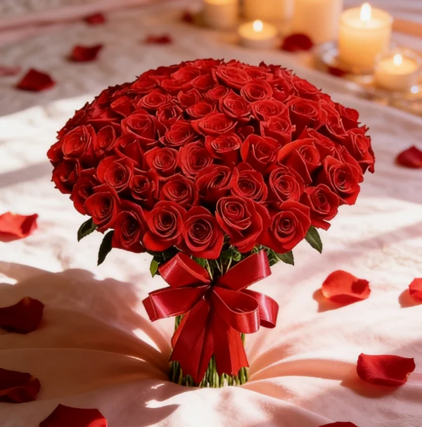 Buque de Rosas Nacional - 4 dúzias