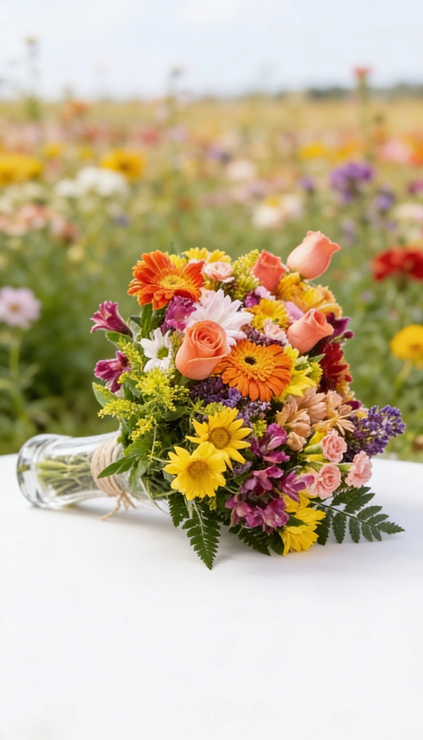 Arranjo De Flores Do Campo - Imagem 3