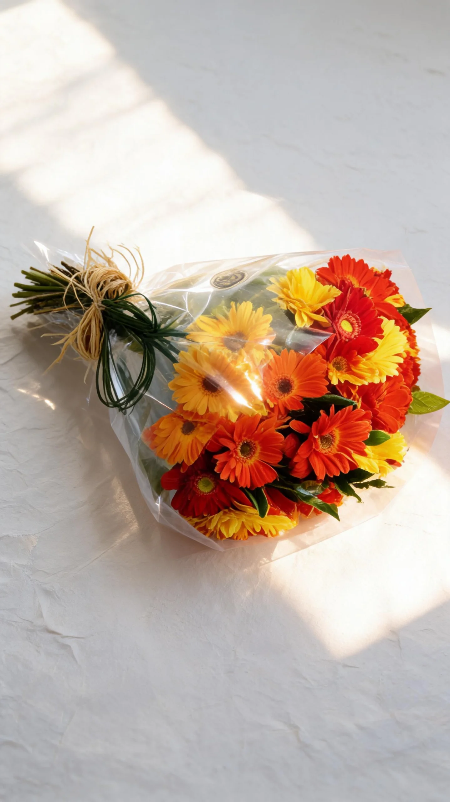 Buque De Gerberas (Laranja, Amarela, Vermelha) -  2 Dúzias - Imagem 2