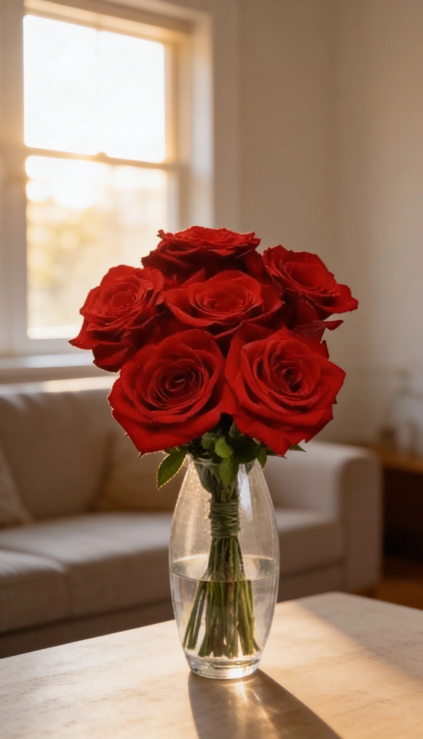 Arranjo De Rosas Colombianas 6 Rosas - Com Cilindro - Imagem 2