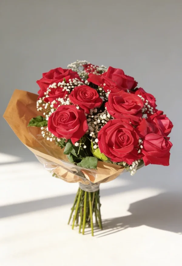 Arranjo Com Rosas Vermelhas 02 Duzias