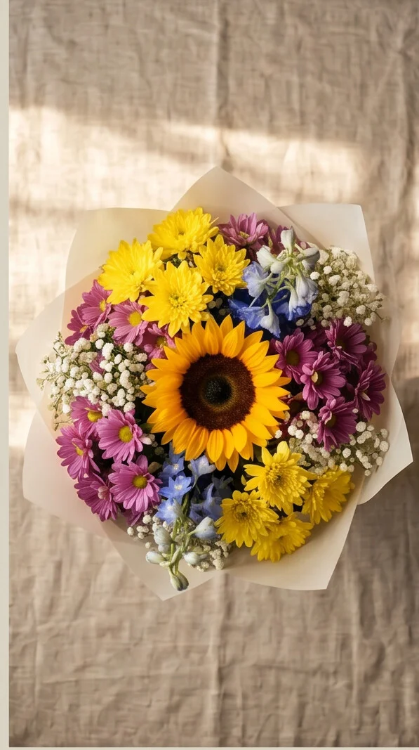 Buquê de Flores do Campo - Imagem 3