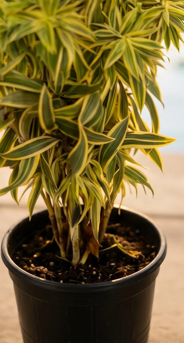 Planta Pleomele Variegata - Imagem 4