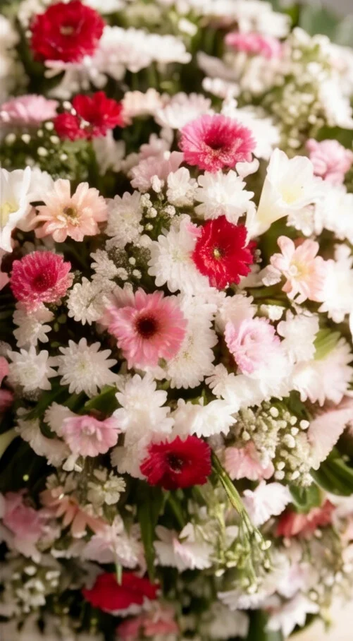 COROA DE FLORES TAMANHO P ROSA 1 - Imagem 5