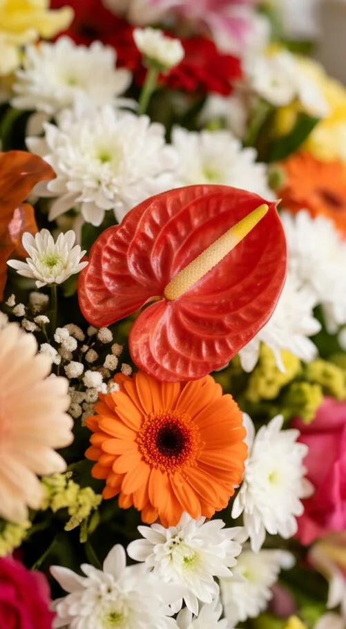 COROA DE FLORES TAMANHO G CORES 1 - Imagem 2