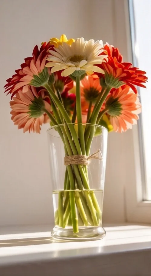 GERBERAS NO VIDRO - Imagem 2