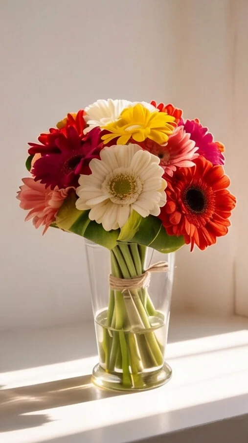 GERBERAS NO VIDRO - Imagem 6