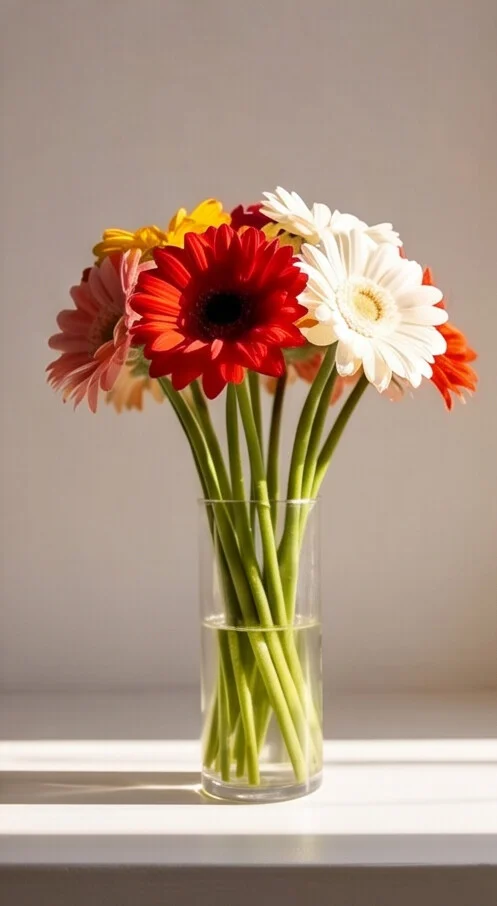 GERBERAS NO VIDRO - Imagem 3