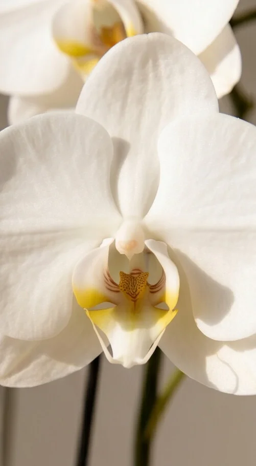 Orquídeas 3 hastes 14+ no vidro - Imagem 3
