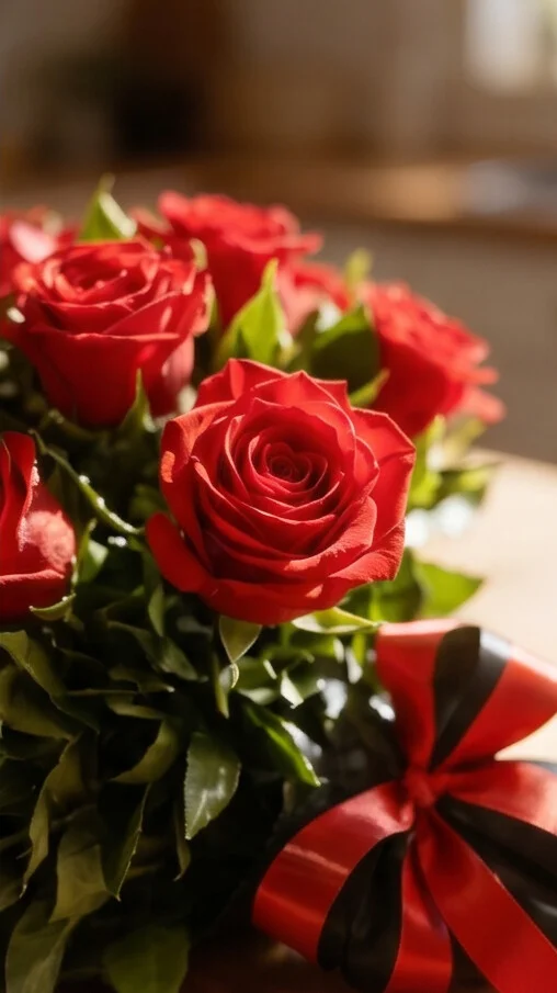 BUQUÊ DE ROSAS NACIONAL 1 DÚZIA - Imagem 4