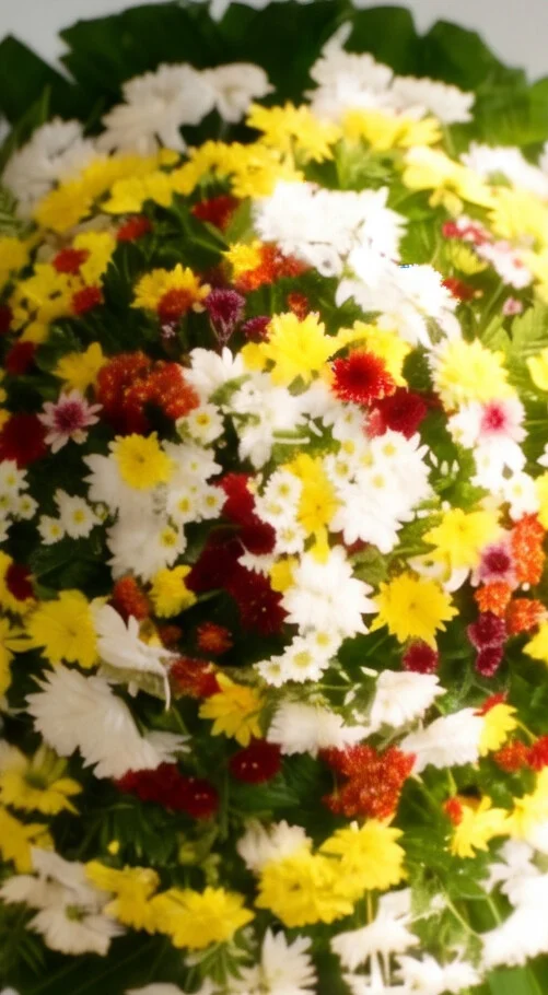 COROA DE FLORES TAMANHO P CAMPO 1 - Imagem 4