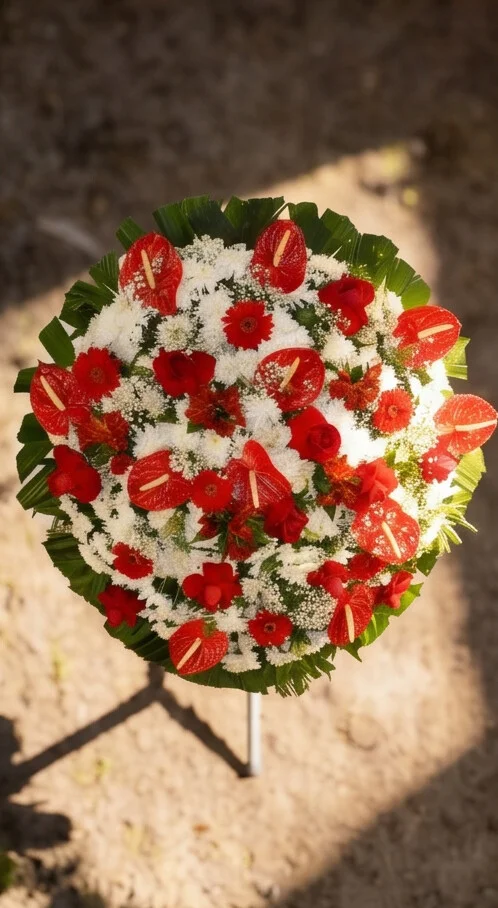 COROA DE FLORES TAMANHO P CORES 4 - Imagem 4