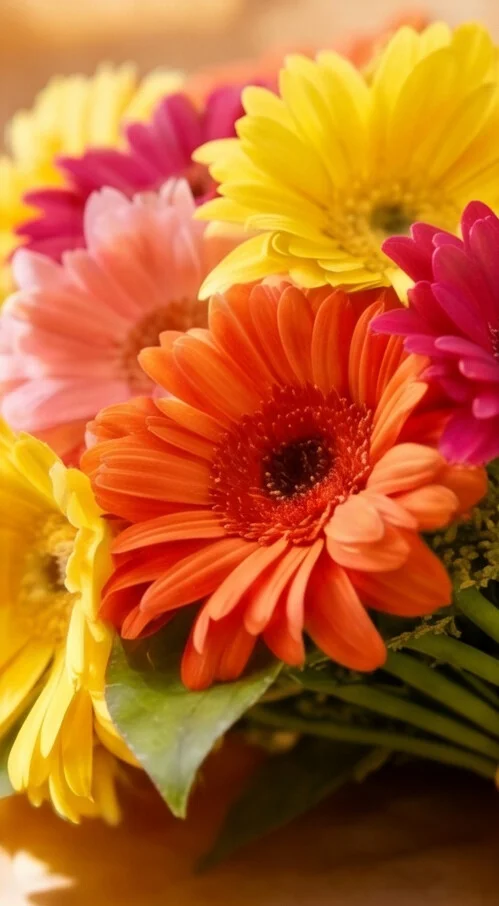 BUQUÊ GERBERAS COLORIDOS - Imagem 2