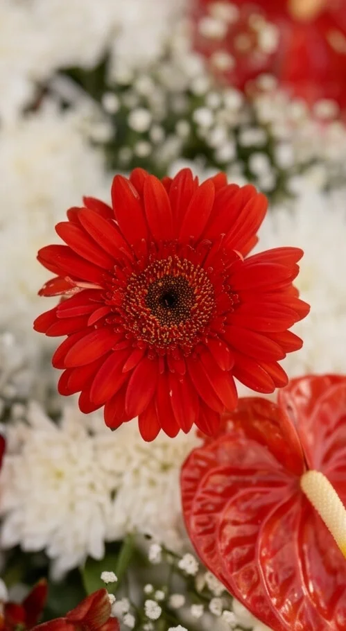 COROA DE FLORES TAMANHO P CORES 4 - Imagem 2