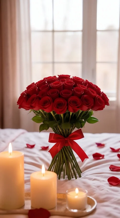 Buque de Rosas Nacional - 4 dúzias - Imagem 3
