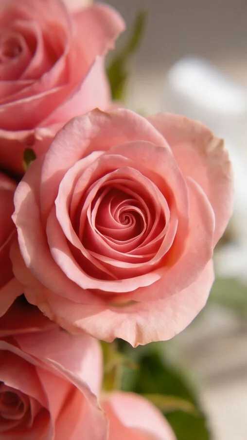 BUQUÊ DE ROSAS ROSA COM 30 UNI - Imagem 4