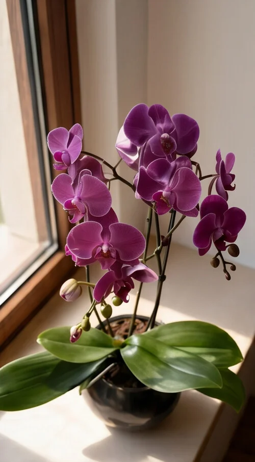 Orquídeas 2 hastes Fari 14+ - Imagem 2