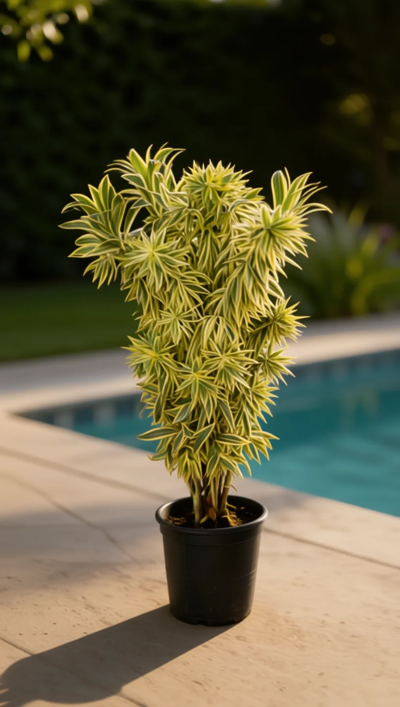 Planta Pleomele Variegata - Imagem 3