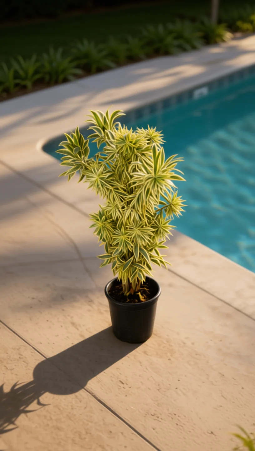 Planta Pleomele Variegata - Imagem 2