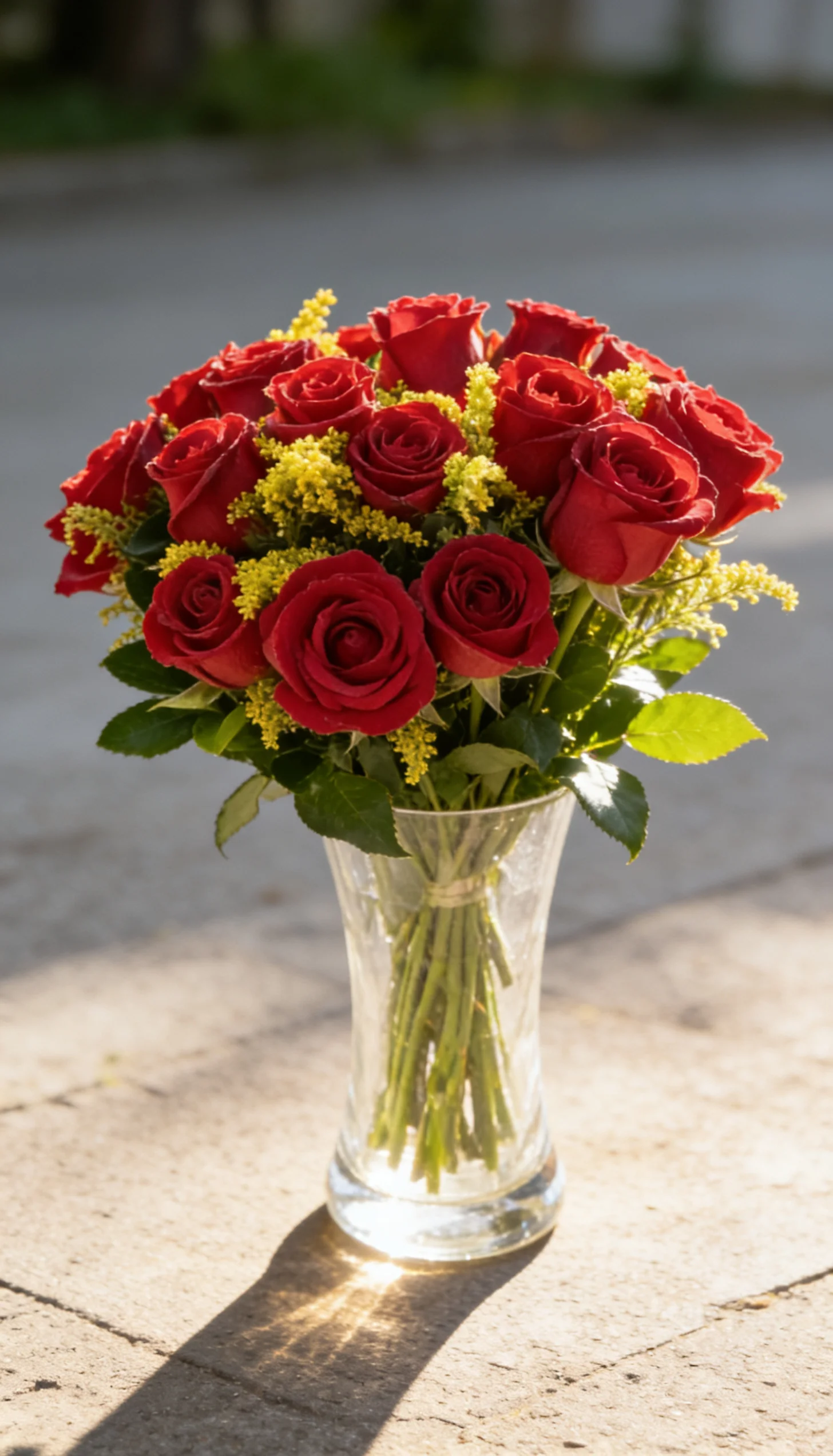 Arranjo De Rosas Vermelhas 1 Dízia - Imagem 2