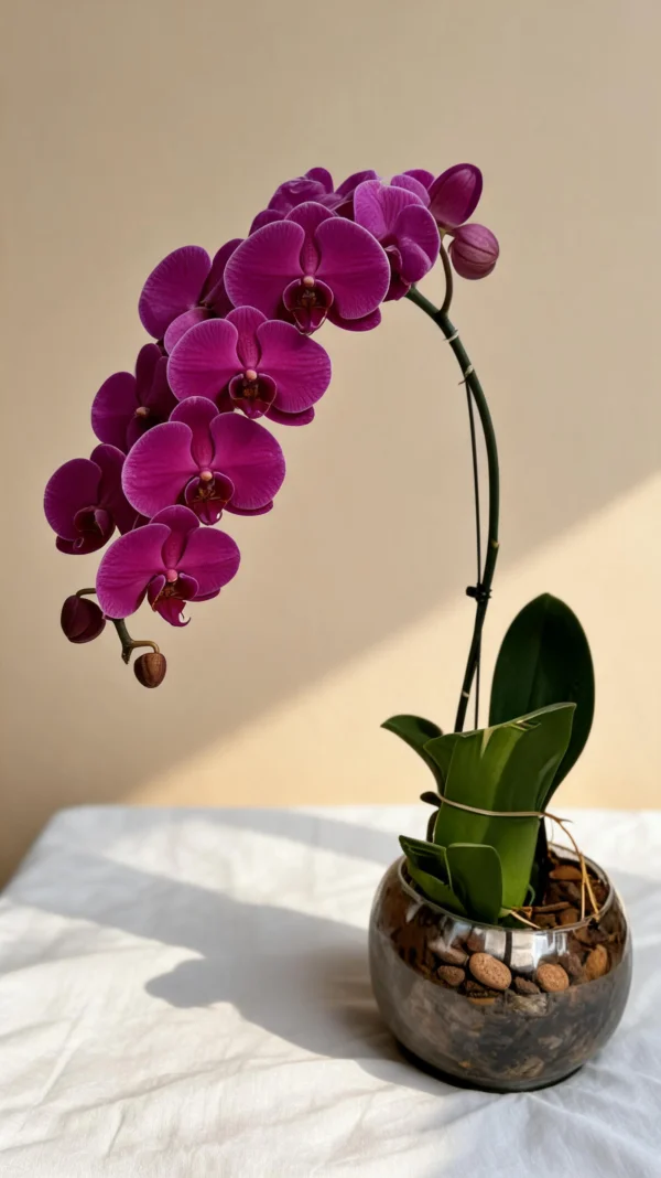 Orquídea Modelo Cascata Pink